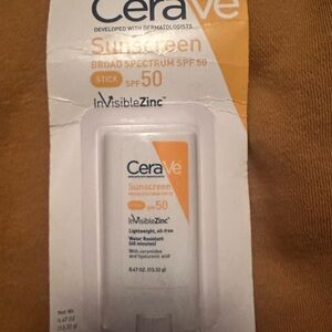 rave Sunscreen Stick SPF 50 - Orange and White